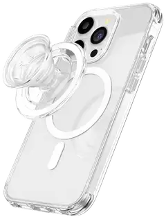 Popsockets puhelinpidike PopGrip Magsafe Clear - 8