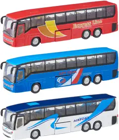 Teamsterz lelu Die-Cast City Coach linja-auto - 1