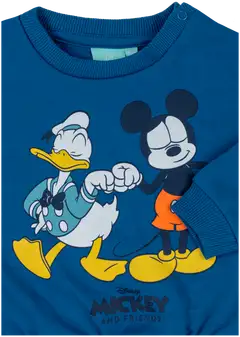 Disney vauvojen collegepusero Aku & Mikki - BLUE DARK - 3