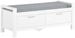 SoBuy kenkäpenkki valkoinen FSR74-W - 3