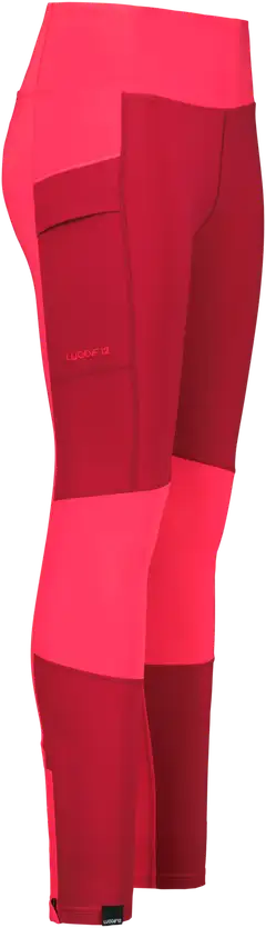 Luode12 naisten retkeilyleggingsit 223L112463 - Red-Pink - 3