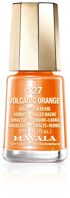 Mavala 5ml Nail Polish 127 Volcanic Orange kynsilakka - 1