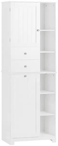 SoBuy kylpyhuonekaappi valkoinen BZR104-W - 3