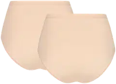 Pierre Robert naisten High Waist Tencel Modal alushousut 2-pack - Powder - 3