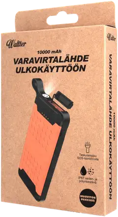 Waltter Eco 10000mAh virtapankki ulkokäyttöön - 2