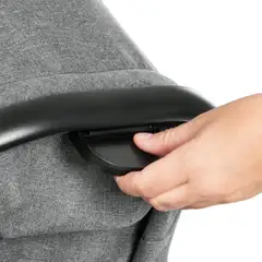 Hauck tuplarattaat Atlantic Twin harmaa - 39