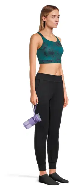 Danskin naisten treenihousut Jogger - BLACK - 4