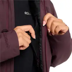 Jack Wolfskin naisten toppatakki Heidelstein - Amaranth - 8