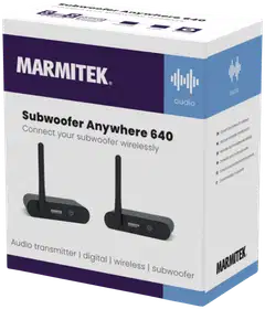 Marmitek Langaton Lähetin ja Vastaanotin Subwoofer Anywhere 640 - 7