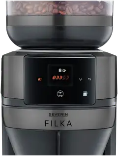 Severin kahvinkeitin termoskannulla KA4855 Filka Dark Inox - 6