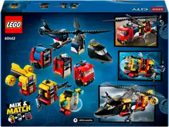 LEGO® City Great Vehicles 60462 Helikopteri, paloauto ja sukellusvene yhdessä - 3