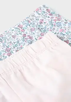 TEX BABY vauvojen leggingsit I274068 2-pack - PINK LIGHT 2 - 2