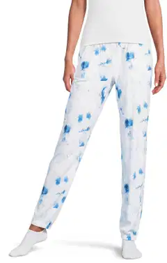 Actuelle naisten pyjamahousut 212A382608 - AOP - 1