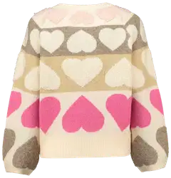 Hailys naisten neule Si44dney - offwhite heart - 3
