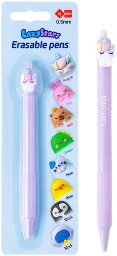 Pyyhittävä geelikynä yksisarvinen - 1