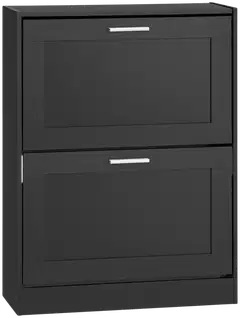 SoBuy kenkäkaappi musta FSR137-SCH - 3