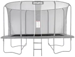 Trampoliinin matto stratos suorakaide trampoliini 277x477 cm premium black line - 1
