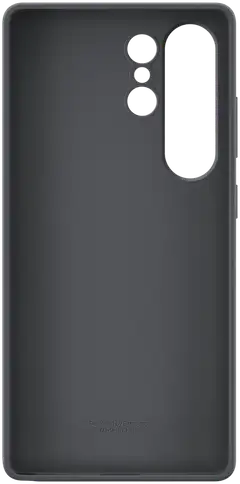 Samsung s25 suojakuori ultra silicone case black - 3