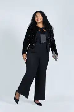 Now Curvy naisten juhlapaljettijakku 135782 - Sequins - 3