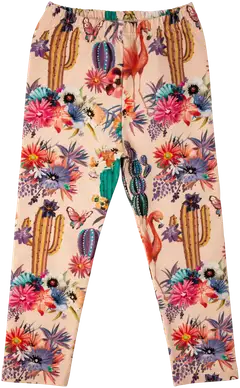 Ma-ia family lasten leggingsit Flamingo 202530 - BEIGE - 1