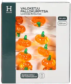 House halloween-valoketju Pallokurpitsa 20 LED - 1