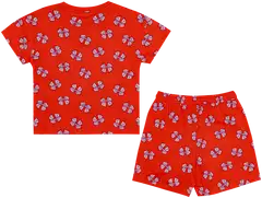 House lasten shortsipyjama Rusetti 232H032607 - Punainen - 2