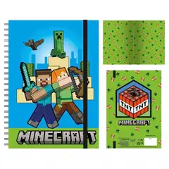 Minecraft A5 kierremuistikirja - 2