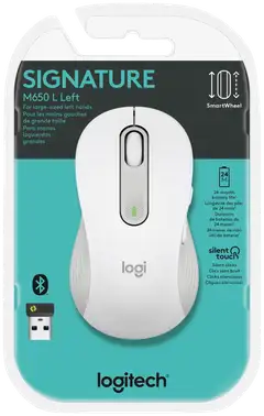Logitech langaton hiiri Signature M650 L Off-White - 6