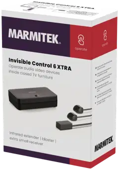 Marmitek Infrapunajatkaja Invisible Control 6 XTRA infrapunakomennon välittämiseen - 9
