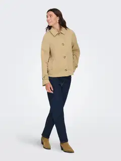 JDY naisten lyhyt trenssitakki Jdydonna - Incense - 5