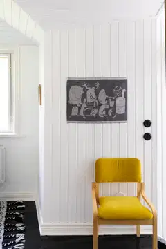 Lapuan Kankurit Eläinten sauna laudeliina 46x60 cm valko-musta - 3