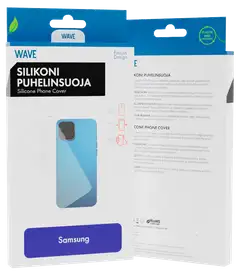 Wave Silikonisuoja, Samsung Galaxy A52 5G / Samsung Galaxy A52, Kirkas - 1