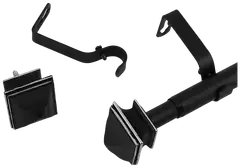 Ihanin verhotanko Clara mustakulta 160-310cm 16/19mm - 2