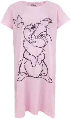 Disney naisten lyhyt yöpaita BI60010A - pink - 1