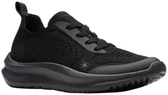 Clarks Solevana Tie naisten kävelykenkä - BLACK - 1