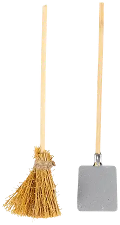 Creativ Company lapio ja luuta, miniatyyri - 1