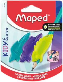 Maped kynägrippi eläimet Kidy 3kpl korttipakattu - 1