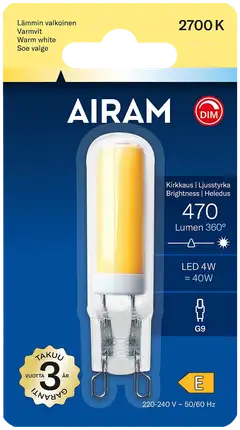 Airam LED FG PO 827 470lm G9 DIM - 2