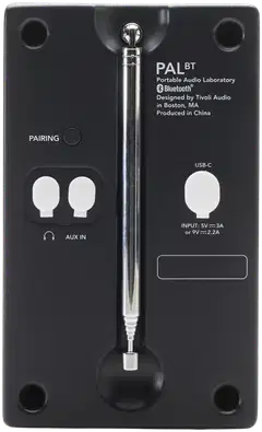 Tivoli Audio kannettava Bluetooth-radio PAL BT Gen.3 musta - 3