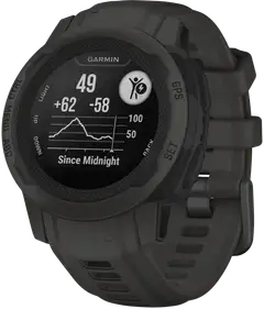 Garmin Instinct 2s multisport GPS kello, tummanharmaa - 3