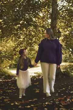 Maia family naisen collegepaita Jade Kissanminttu 205895 - vaaleanpunainen - 5