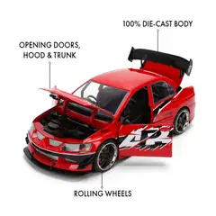 Jada Fast & Furious 2006 Mitsubishi Lancer, 19 cm, 1:24, die-cast - 11
