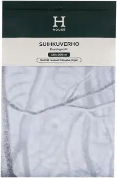 House suihkuverho Snowy trees 180x200 cm - 4