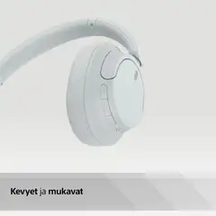 Sony langattomat vastamelusankakuulokkeet WH-CH720NW valkoinen - 5