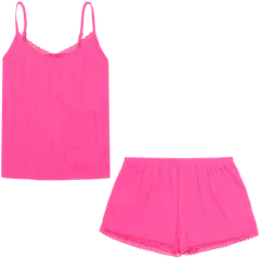 TEX naisten shortsipyjama I982740 - Fuchsia - 1