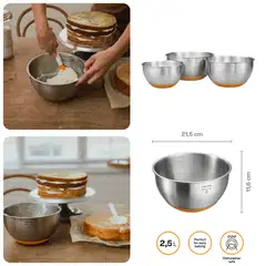 Fiskars FF leivontakulho 2,5 l - 4