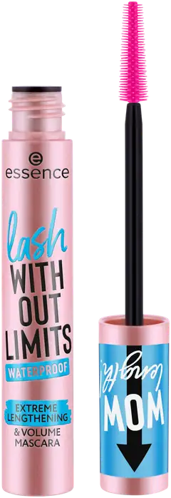 essence lash WITHOUT LIMITS WATERPROOF EXTREME LENGTHENING & VOLUME MASCARA 03 Black Waterproof 13 ml - 2