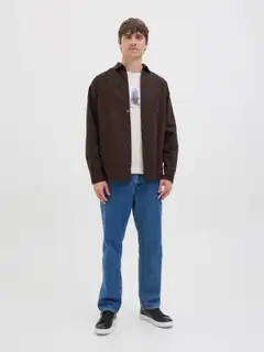 JJ Rebel miesten paita JREBEDGE - Chocolate torte - 7