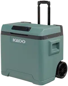 Igloo termosähköinen kylmälaukku pyörillä IE42R ACDC, tilavuus 42l, vihreä - 5