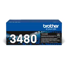 Brother laservärikasetti TN-3480 musta - 1
